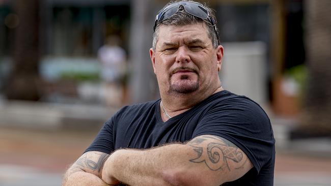 Michael Marcanelli claims he was sacked as a security guard at Chevron Renaissance in Surfers Paradise after he raised concerns about the lift maintanance contract.