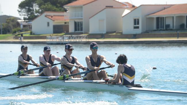 Head of the River, West Lakes, 2021. Picture: Michael Marschall