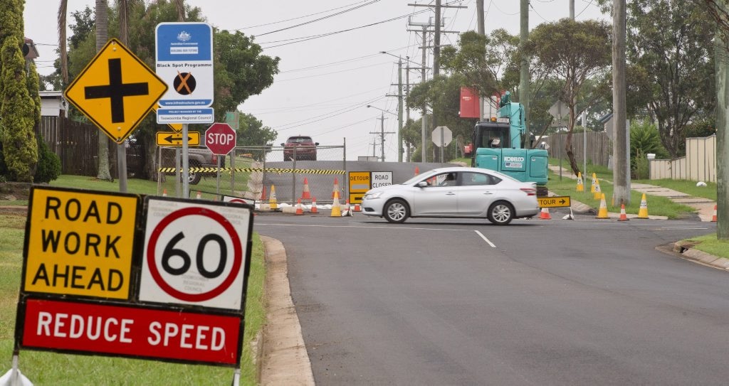 TRAFFIC FLOW: Roadworks at Hampton St and Glenvale Road in Toowoomba will close the road in May. Picture: Nev Madsen