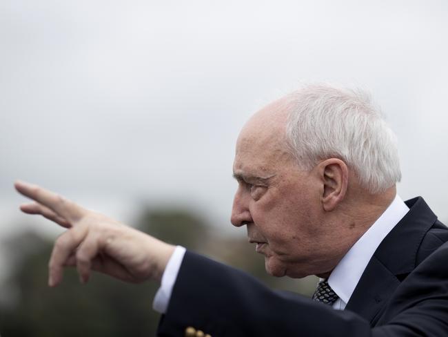 SYDNEY, AUSTRALIA - NewsWire Photos OCTOBER 20, 2022: Former Prime Minister Paul Keating during a press conference at Barangaroo on Thursday. Picture: NCA NewsWire / Nikki Short