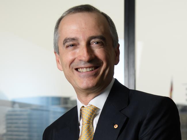 Virgin Australia Group CEO and Managing Director John Borghetti poses for a photograph after delivering the company's half-year results in Sydney, Wednesday, February 13, 2019. (AAP Image/Dan Himbrechts) NO ARCHIVING