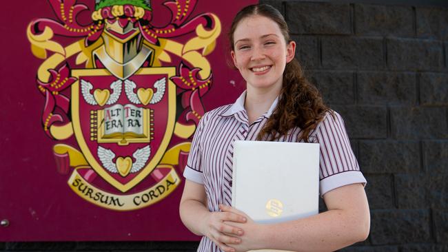 Haileybury Rendall School student Charlotte Williams has been selected for the prestigious National Student Voice Council. Picture: Pema Tamang Pakhrin
