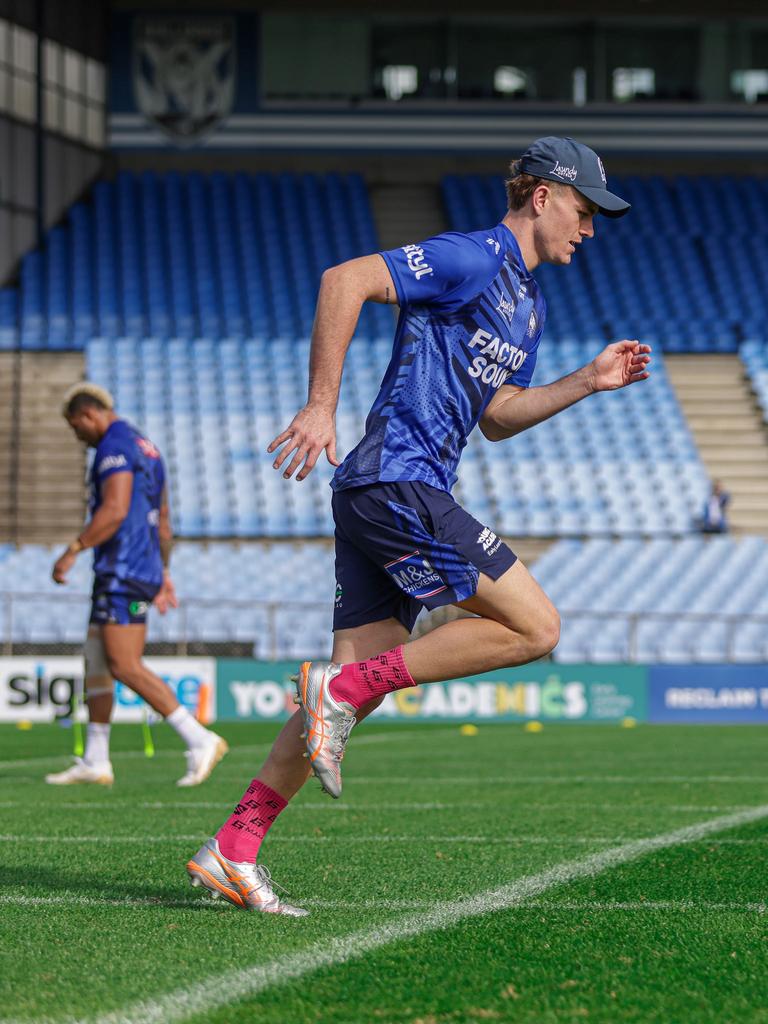 Lachlan Galvin is expected to make his Bulldogs debut this weekend.