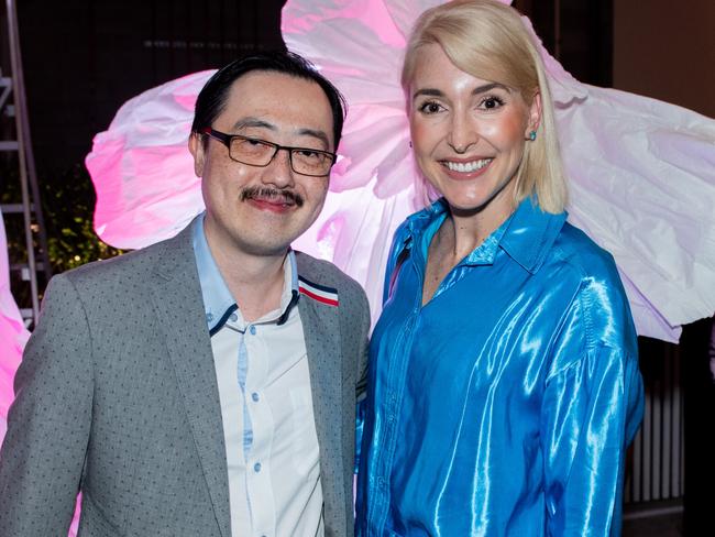 Prof Jonathan Chan, Dr Stevie Bray at the Bespoke Medical launch. Picture: Carey Cam