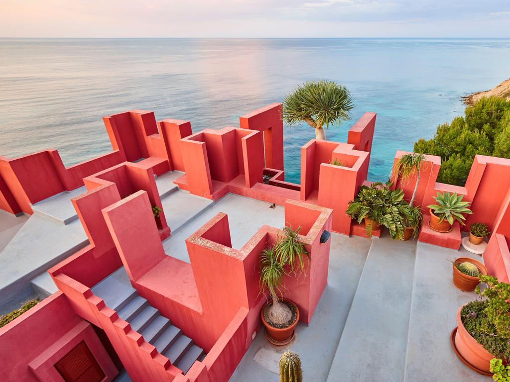 The rooftop of La Muralla Roja. Picture: Alamy