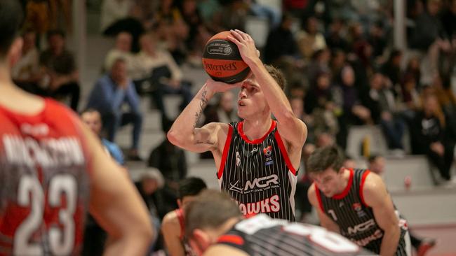 Harry Morris of the Illawarra Hawks NBL1 East. Picture: Dan Bennett Photography.