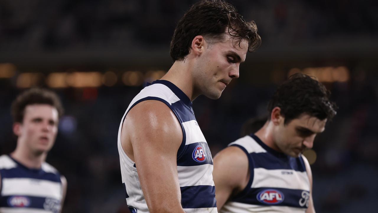 Patrick Dangerfield says the Cats were ‘as flat as I can remember’ after the round 23 loss to St Kilda in August. Picture: Darrian Traynor / Getty Images