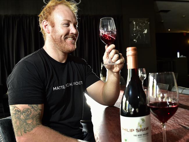 Owners Scott Stalker (PICTURED) and Marissa Seeley of new Townsville City restaurant Matte Black Violet are preparing for its grand opening this Saturday, after six months in the making. PICTURE: MATT TAYLOR.