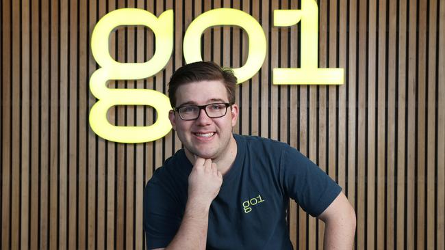 Go1 CEO Andrew Barnes. Picture: Liam Kidston.