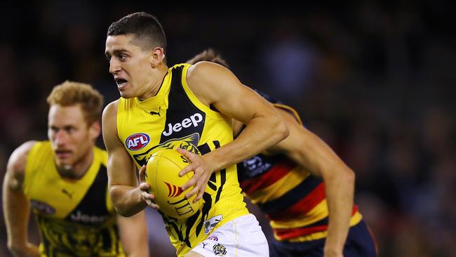 The Tigers should elevate Jason Castagna from the rookie list. Picture: Michael Klein