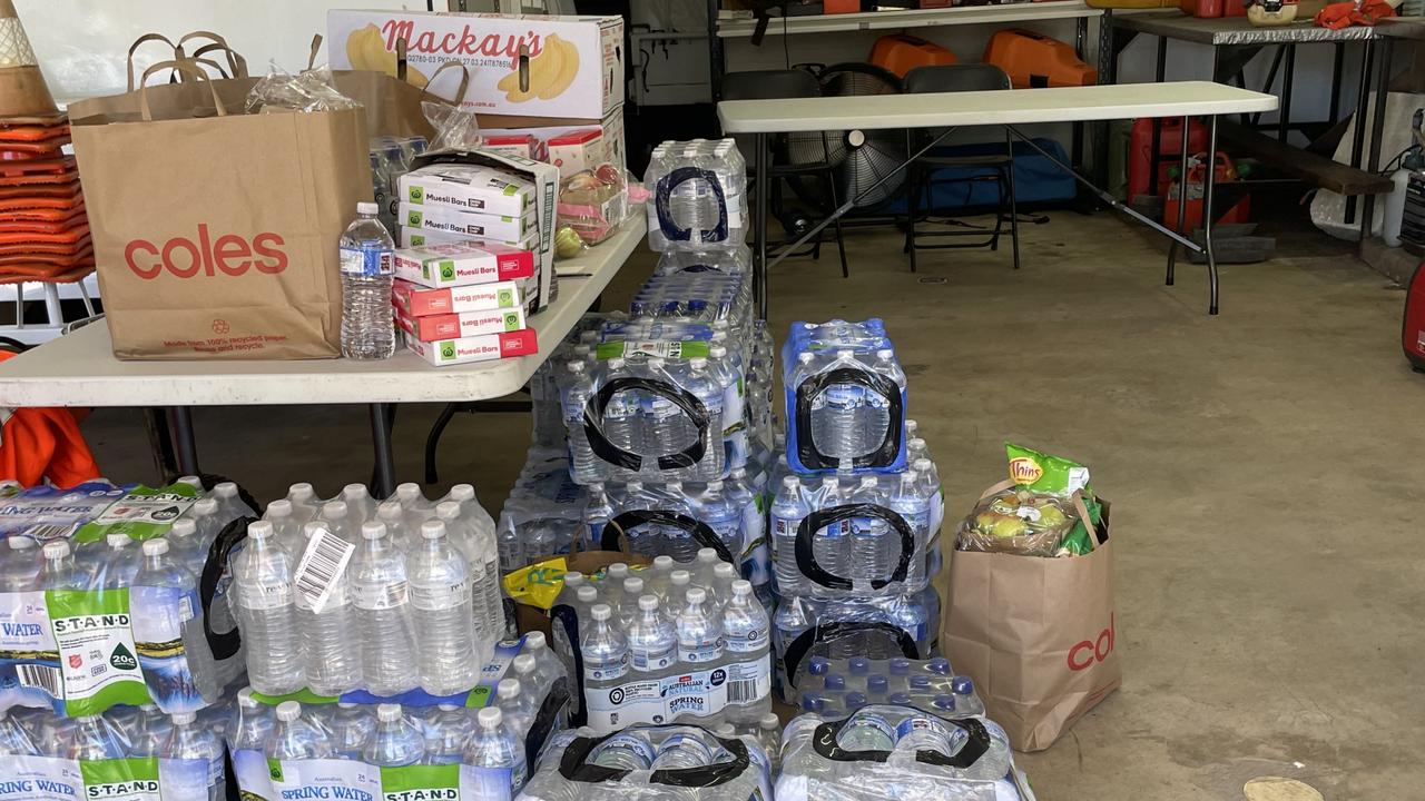 The Edmonton community have been dropping off food and water for those involved in the search.