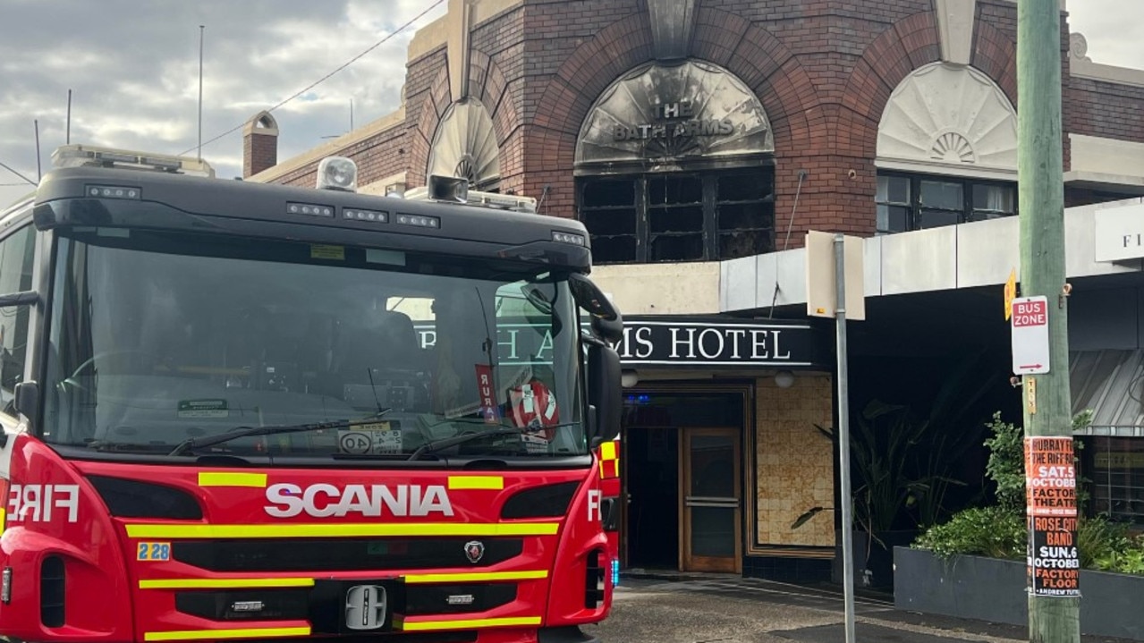 Major road reopens after hotel fire in Sydney’s inner west