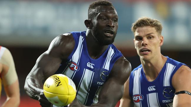 The Roos have a big call to make on Majak Daw’s future. Picture: Getty Images