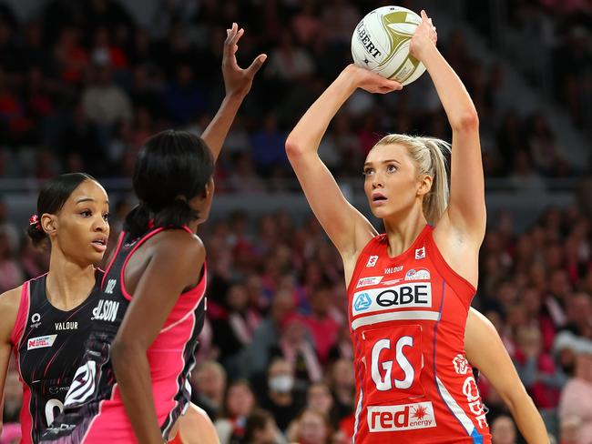 Housby was a standout performer across the Super Netball season. Picture: Graham Denholm/Getty Images