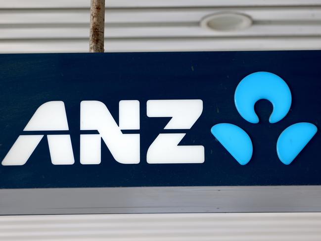 SYDNEY, AUSTRALIA - NewsWire Photos MARCH 30, 2023: ANZ Bank signage on a branch on George Street in the Sydney CBD.Picture: NCA NewsWire / Damian Shaw