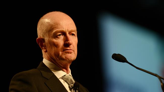 Reserve Bank Governor Glenn Stevens pictured in Brisbane.