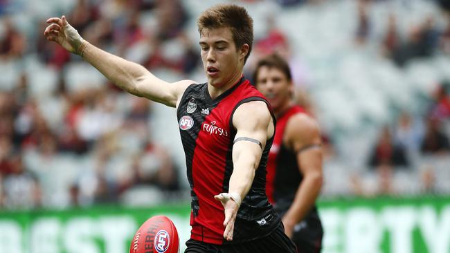 Zach Merrett has been a draft success for Essendon. Picture: Colleen Petch