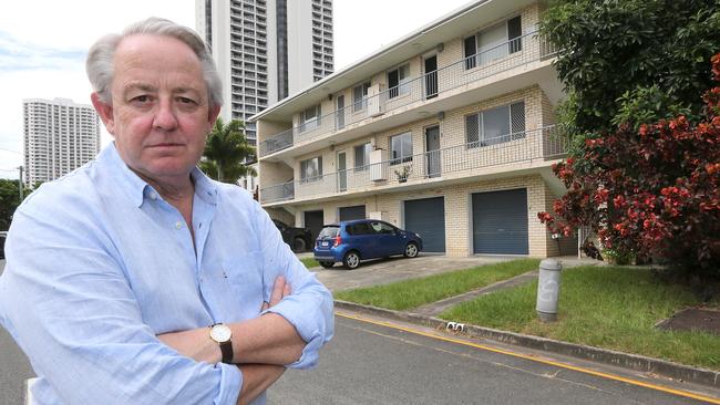 Charlie Green, head of the Budds Beach Community Association is campaigning to have the area declared its own suburb. Picture Mike Batterham