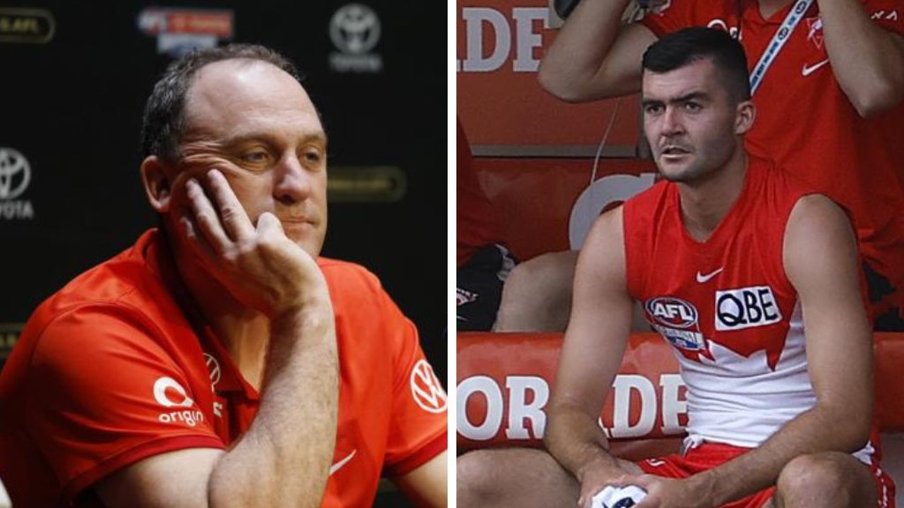 John Longmire and Logan McDonald. Photos: News Corp/Phil Hillyard