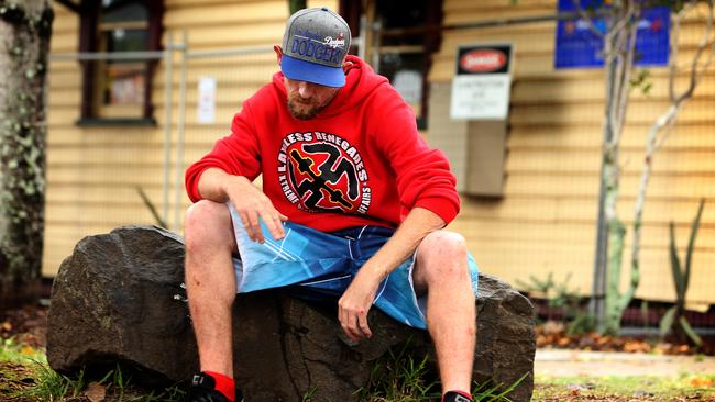 A Byron Bay man who didn’t want to be identified, admitted to being an Ice user most of his adult life. Picture: Nathan Edwards