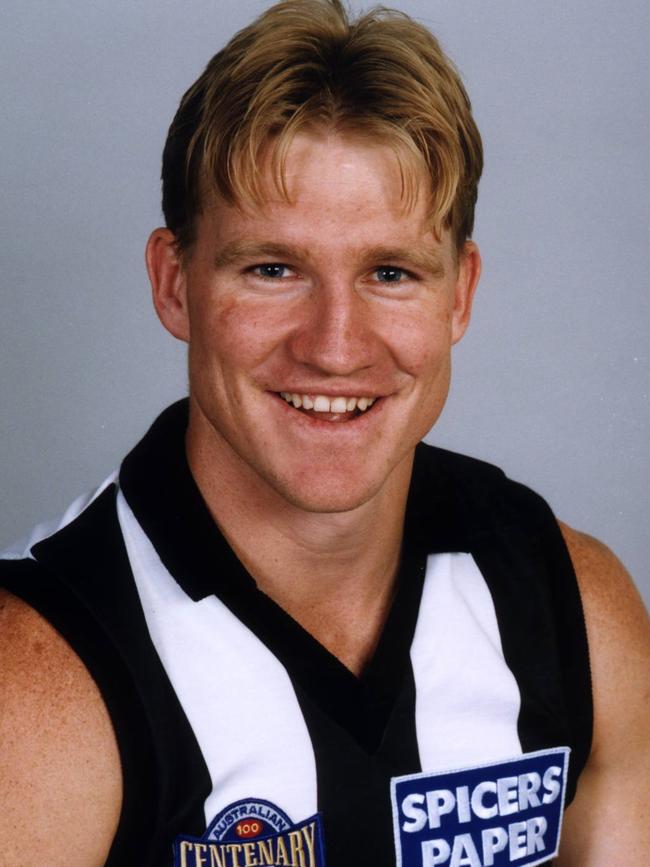 Nathan Buckley played for Collingwood Football Club in 1996.