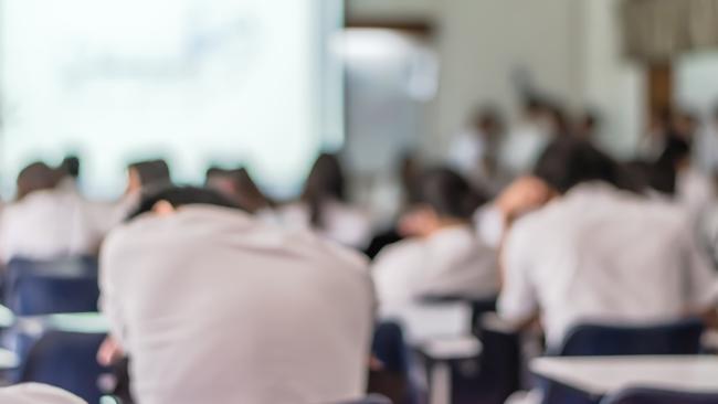 Queensland teachers have been stabbed with pencils, had desks thrown at them by students, been threatened with replica guns and received death threats.