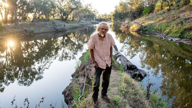 Riverbank Frank Doolan, an Indigenous elder and local Dubbo resident. Picture: Jeremy Piper