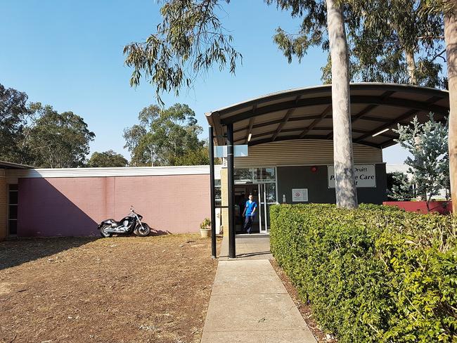 The front entrance of Mt Druitt Hospital's palliative care ward is set for a revamp for DoSomething Day.