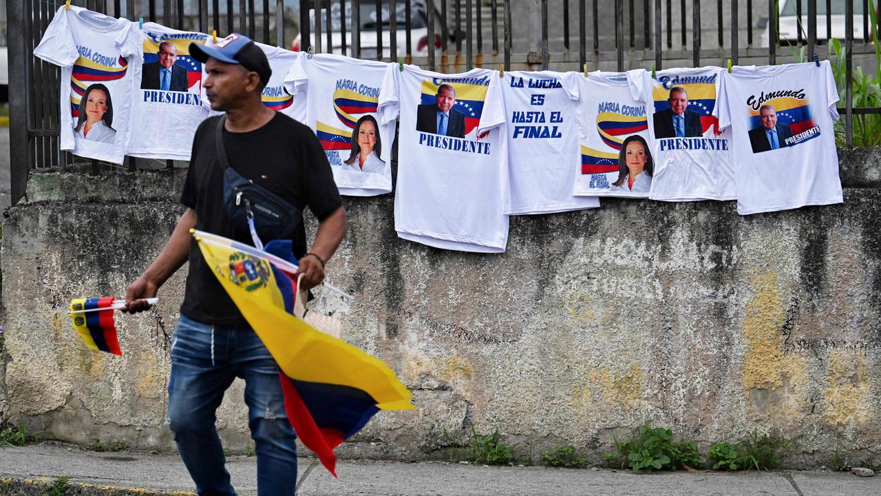 The travel advisories comes ahead of a July election that the fate of the South American nation depends on. Picture: JUAN BARRETO / AFP.