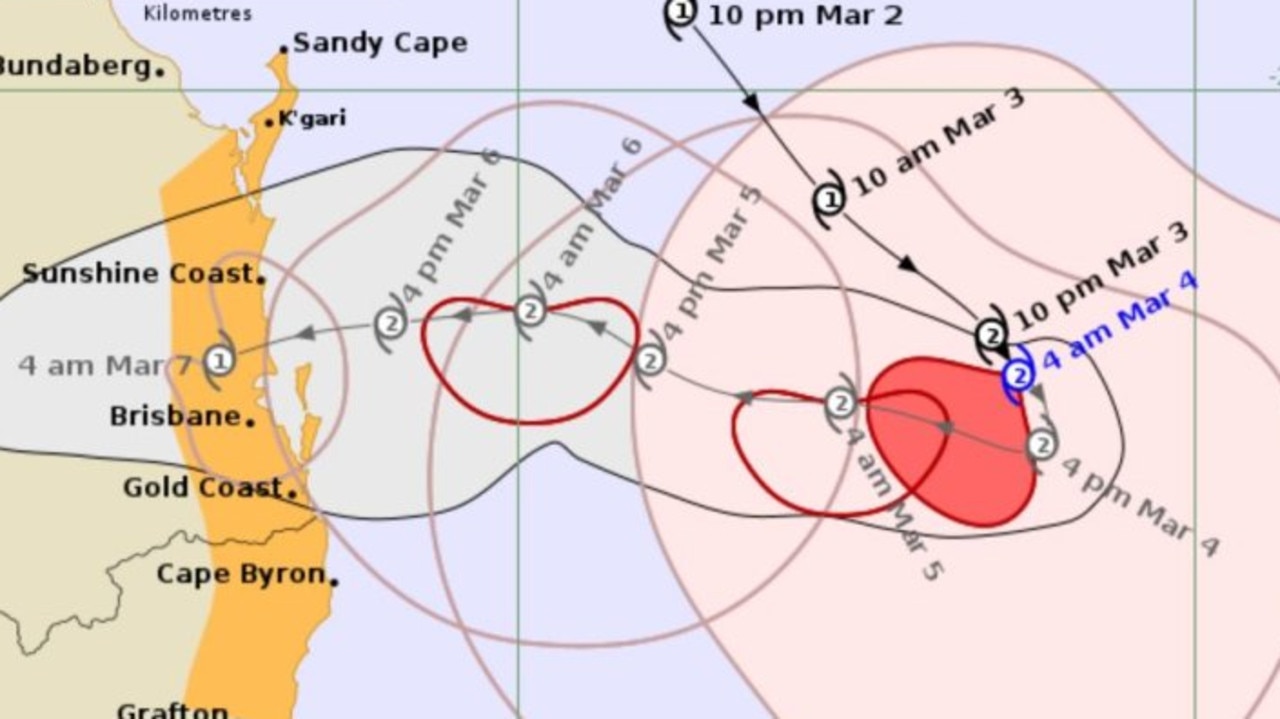 Where, when Cyclone Alfred will hit