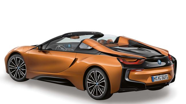 BMW i8 Roadster, $348,900 Pic : BMW