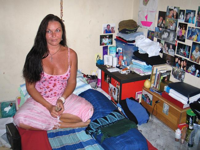 Schapelle Corby in her Kerobokan cell, February 2005.