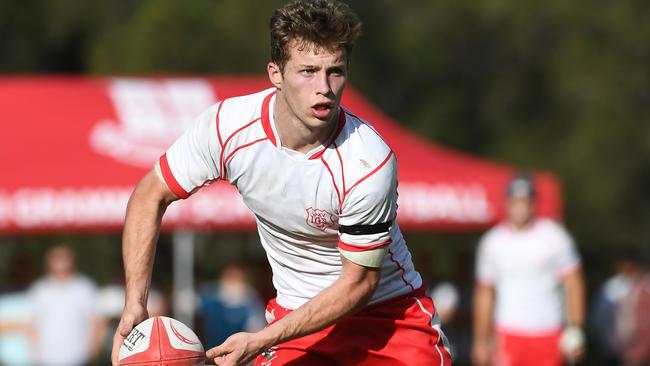 Sam Walker in action for the Ipswich Grammar School 1st XV last year.