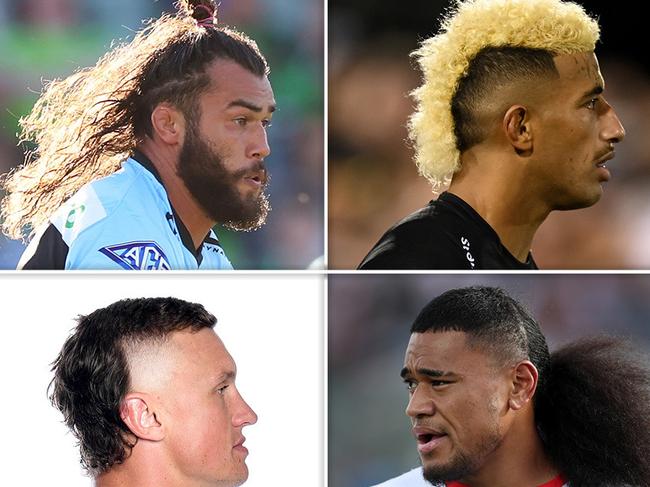 Ridiculous hairdos sported by nrl players