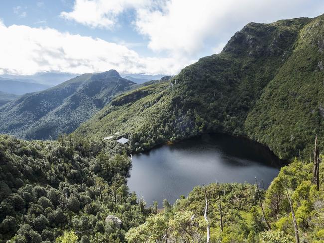 The Tahune Hut redevelopment. Picture: CHRIS CRERAR