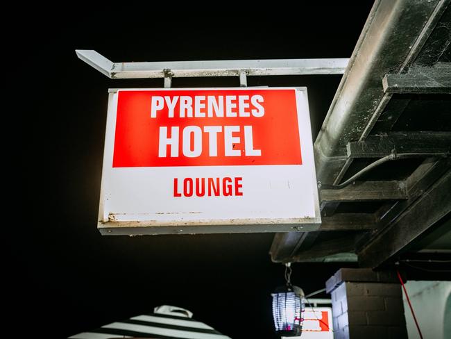 Locals have rallied to try and save Lexton’s Pyrenees Hotel. Photo: James Braszell