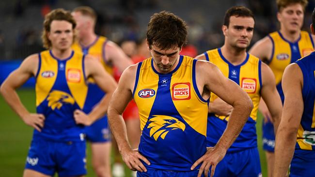 Will Andrew Gaff be at the Eagles next year? Picture: Daniel Carson/AFL Photos