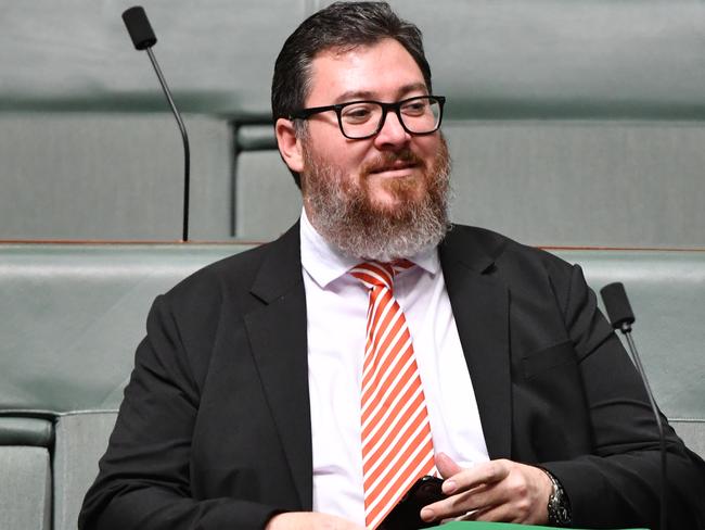 Nationals Member for Dawson George Christensen during Question Time in the House of Representatives at Parliament House in Canberra, Monday, December 2, 2019. (AAP Image/Mick Tsikas) NO ARCHIVING