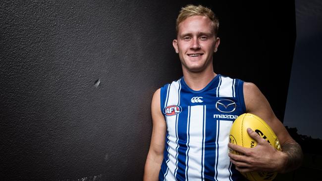 The Kangaroos are paying all of former Collingwood forward Jaidyn Stephenson’s salary. Picture: Getty Images