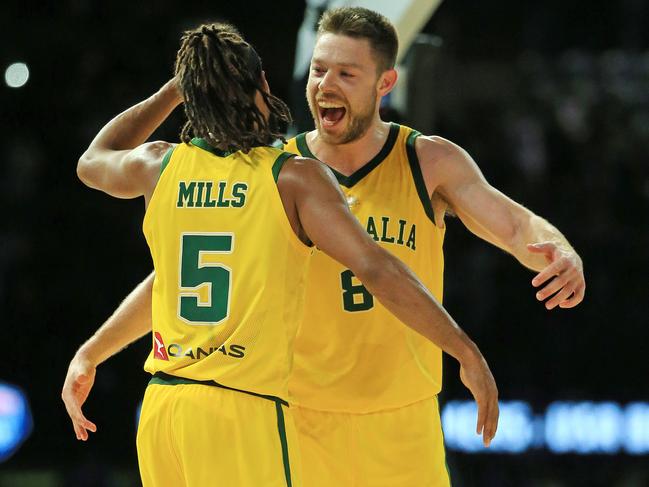 The Boomers will look to perform strongly when they take on Argentina in the team’s opening Olympic warm-up game on Sunday. Picture: Mark Stewart