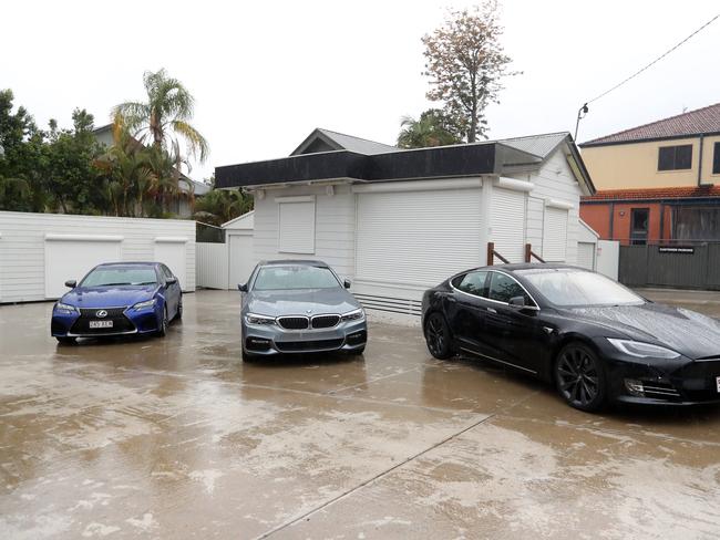 This Southport car yard has been sold. Photo by Richard Gosling