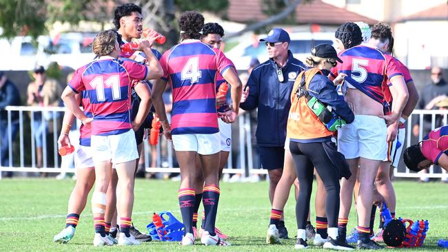 GPS First XV rugby between BSHS and Toowoomba Grammar. Saturday July 13, 2024. Picture, John Gass