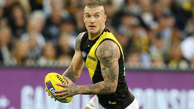 Reigning Brownlow Medallist Dustin Martin. Picture: Michael Klein