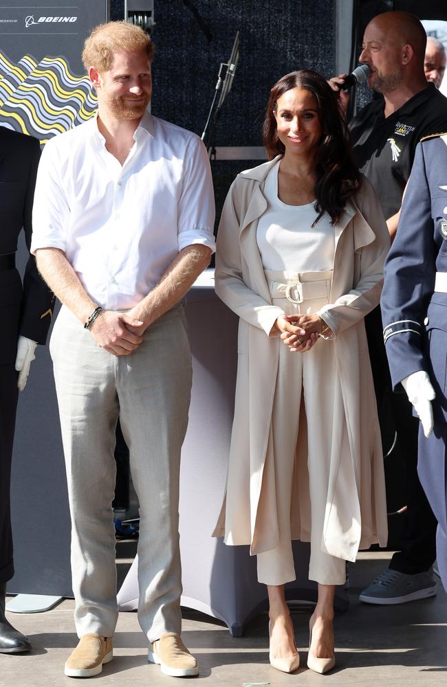 Harry and Meghan dreaming of Portugal. Picture: Chris Jackson/Getty Images for the Invictus Games Foundation