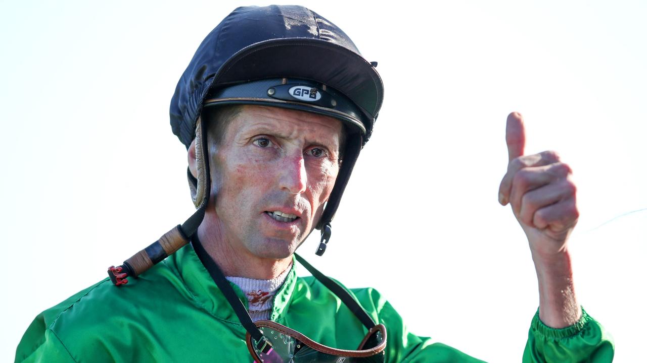 Nash Rawiller can make a winning return to riding at Gosford. Picture: Getty Images