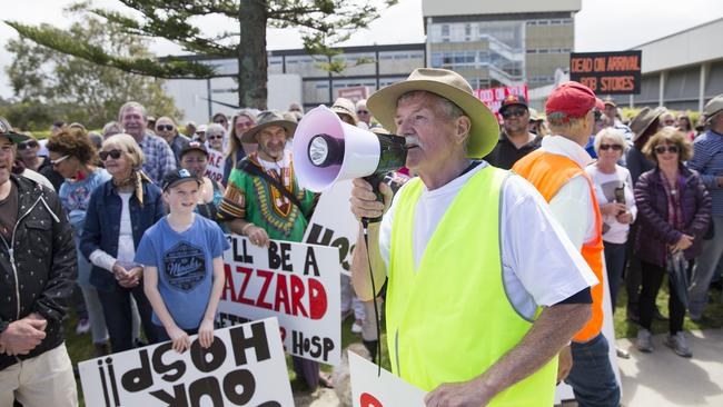 Parry Thomas, head of the campaign to save Mona Vale Hospital. Picture: Dylan Robinson