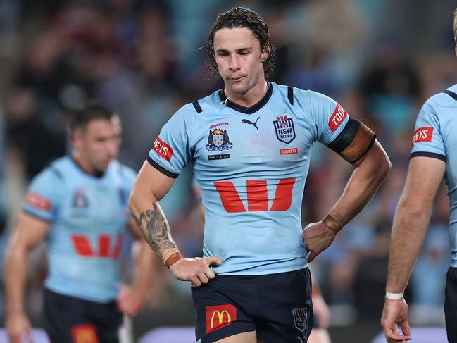 Nicho Hynes is set to be rested for the Sharks after Origin. Picture: Cameron Spencer/Getty Images