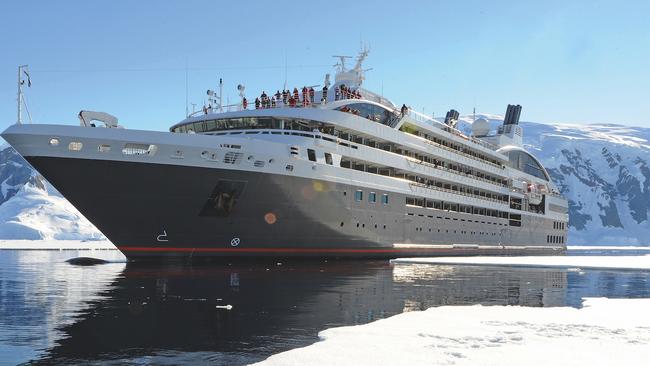 Ponant’s ship Le Boreal in the Arctic. Picture supplied by A &amp; K.