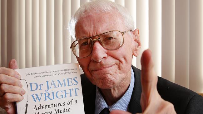 Dr John Knight recently published `Dr James Wright - Adventures of a Merry Medic’. Picture: Virginia Young