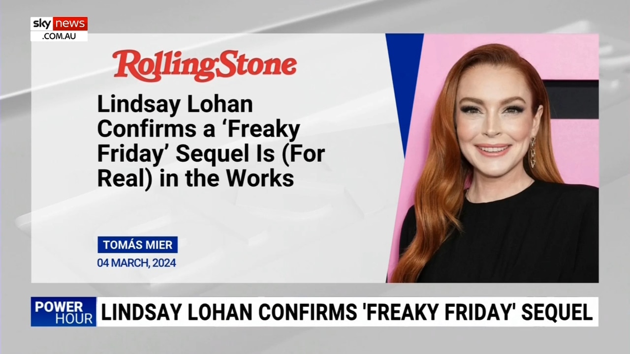 Lindsay Lohan confirms ‘Freaky Friday’ sequel